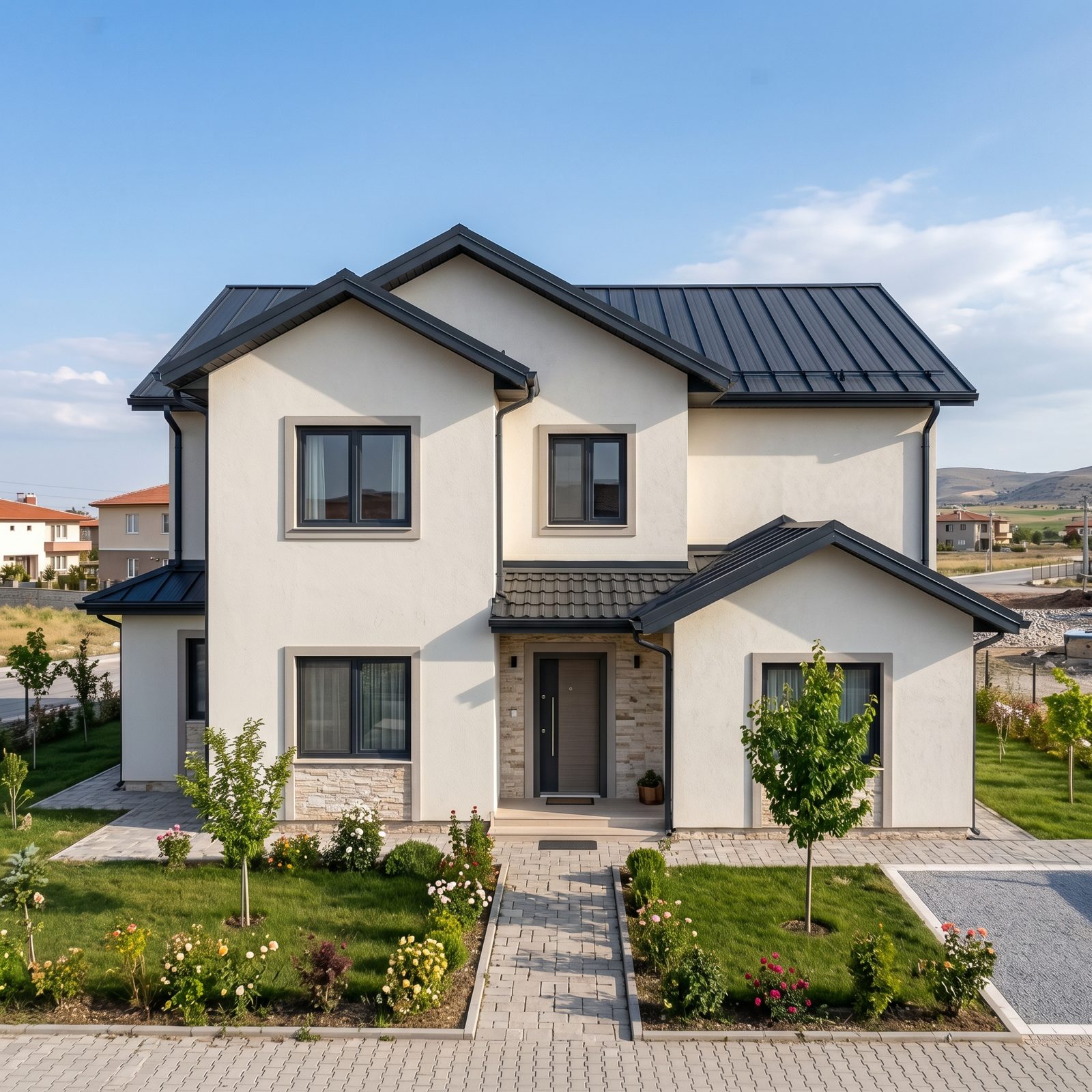 180-250 m² premium çift katlı villa