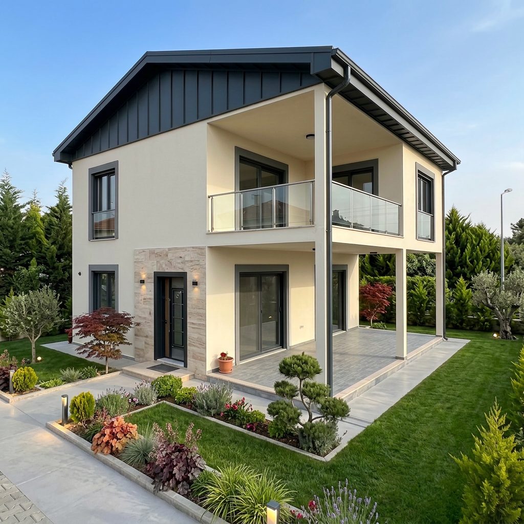 160-220 m² teraslı villa